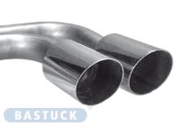 Bastuck Rear silencer with double tailpipes 2 x Ø...