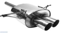 Bastuck Rear silencer with double tailpipes 2 x Ø...