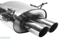 Bastuck Rear silencer with double tailpipes 2 x Ø...