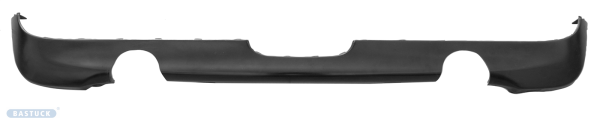 Bastuck Rear valance insert with cut-out for double tailpipe LH+RH exit, can be painted body colour - Mini Cooper One R56