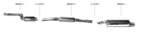 Bastuck Front silencer - BMW X3