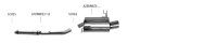 Bastuck Front silencer - 95-98 BMW Z3...