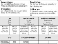 Bastuck Endschalldämpfer mit Doppel-Endrohr 2x Ø 90 mm LH+RH (im RACE Look), 30° schräg geschnitten, für Serienabgasklappe - 18+ BMW Z4 G29 M40i