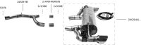 Bastuck Endschalldämpfer mit Einfach-Endrohr 1x Ø 100 mm LH+RH (im RACE Look), 30° schräg geschnitten, mit Klappensteuerung - 18+ BMW Z4 G29 sDrive20i / sDrive30i