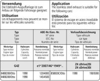 Bastuck Endschalldämpfer mit Einfach-Endrohr 1x Ø 100 mm LH+RH (im RACE Look), 30° schräg geschnitten, mit Klappensteuerung - 18+ BMW Z4 G29 sDrive20i / sDrive30i