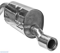 Bastuck Rear silencer with single tailpipe 1 x Ø...