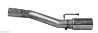 Bastuck Rear tailpipe with single exit with insert for LH...