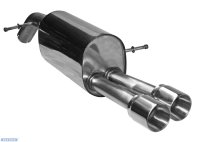 Bastuck Rear silencer with double tailpipes 2 x Ø...