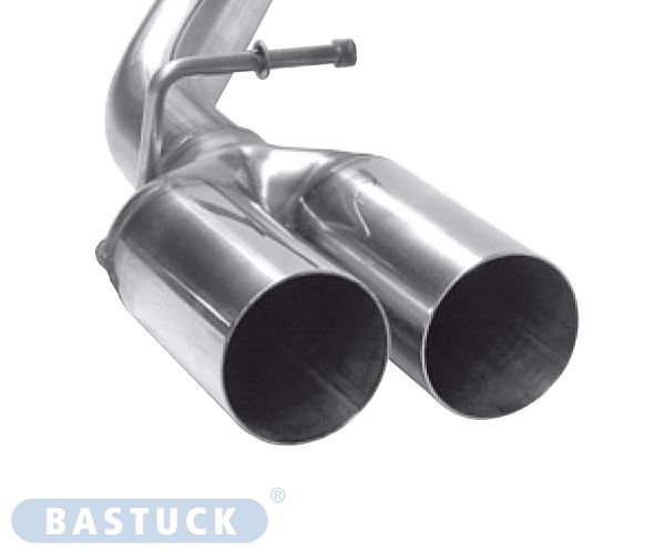 Bastuck Double tailpipes 2 x Ø 76 mm - 03+ Ford C-Max / 04+ Ford Focus 2