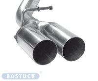 Bastuck Double tailpipes 2 x Ø 76 mm - 03+ Ford...