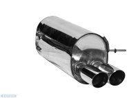 Bastuck Rear silencer with double tailpipes 2 x 70 mm,...