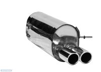 Bastuck Rear silencer with double tailpipes 2 x 70 mm...
