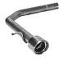 Bastuck Rear pipe with single tailpipe LH 1 x 90 mm, cut...