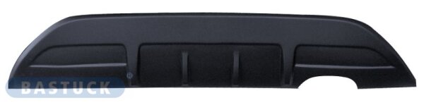Bastuck Rear valance insert 2 parts with cut out for double tailpipes - Ford Fiesta JA8 (w/o sports rear apron)
