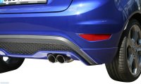 Bastuck Rear silencer with double tailpipes, 2 x 76 mm, cut 20° - Ford Fiesta JA8 1.0T EcoBoost (+ST/ST200)