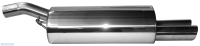 Bastuck Rear silencer with double tailpipes 2 x Ø...