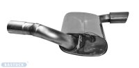 Bastuck Rear silencer with single tailpipe 1 x Ø...