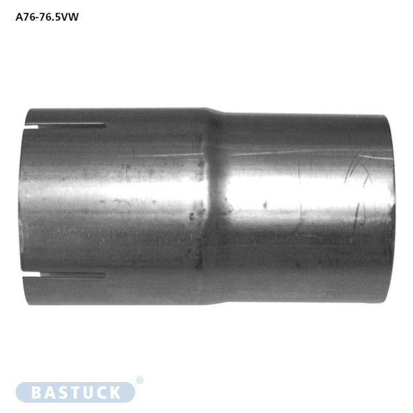 Bastuck Adapter Ø 76.5 mm Outside (unslotted) to Ø 76.5 mm