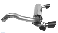 Bastuck Rear silencer with single exit Carbon RACE 1 x...