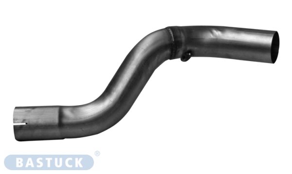 Bastuck Link pipe rear silencer on original system - Ford Focus 3 ST Turnier