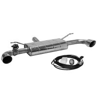 Bastuck Rear silencer with simple tailpipe 1x Ø...