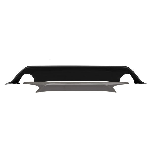 Bastuck Rear valance insert 2 parts with cutout for single tailpipe LH+RH - 18+ Ford Focus 1.0/1.5 EcoBoost (ST-Line)