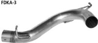 Bastuck Rear link pipe silencer transverse - 96-08 Ford...