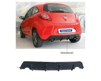 Bastuck Rear valance insert can be painted body colour, for single tailpipe LH + RH - 09+ Ford Ka RU8