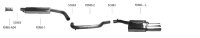 Bastuck Front silencer - 00-07 Ford Mondeo 4/6-Cylinder...