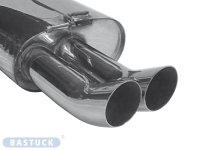 Bastuck Rear silencer LH DTM with double tailpipes 2 x...