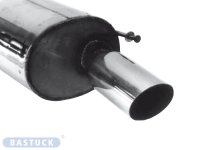 Bastuck Rear silencer with single tailpipe 1 x Ø 90 mm - Ford Puma