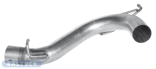 Bastuck Rear link pipe silencer transverse - Ford Puma