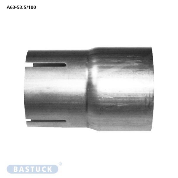 Bastuck Adapter Ø 63.5 mm Aussenseite (ungeschlitzt) zu Ø 53.5 mm