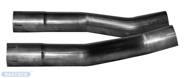 Bastuck Link pipes LH + RH on rear silencer - 06+ Jaguar XK / XKR QQ6 Cabrio/Coupe