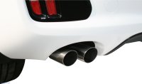 Bastuck Rear silencer with double exit cut 20° 2 x Ø 63 mm LH + RH - Kia Ceed/ProCeed GT JD 1.0T/1.6T