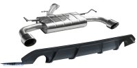 Bastuck Rear silencer with single tailpipe 1x Ø100...