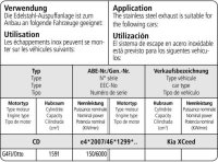 Bastuck Verbindungsrohr vorne - 19+ Kia Ceed/ProCeed/XCeed CD GT 1.6 T-GDI