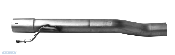 Bastuck Tube replacing front silencer - 17+ Kia Rio YB (+GT-Line / w/o Diesel) / 17+ Kia Stonic