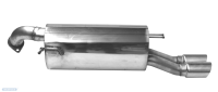 Bastuck Endschalldämpfer mit Doppel-Endrohr 2 x...