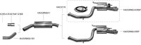 Bastuck Adapter Vorschalldämpfer auf Serie - 20+ Kia Sorento MQ4 1.6 T-GDI AWD