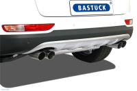 Bastuck Endschalldämpfer mit Doppel-Endrohr 2 x Ø 76 mm LH+RH 20° schräg - Kia Sportage QLE 1.6T