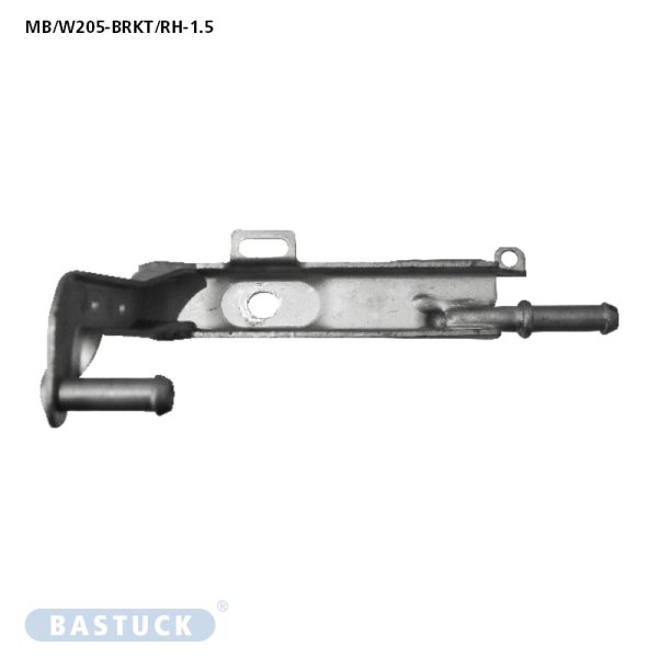 Bastuck Zusatzhalter Endschalldämpfer rechts - 14+ Mercedes W205 (C160/C180/C200/C300) 4-Zylinder 1.5/1.6