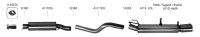 Bastuck Front silencer - Opel Astra F 2,3 / Opel Kadett E