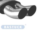 Bastuck Rear silencer DTM with double tailpipes 2 x...