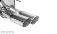 Bastuck Rear silencer with double tailpipes 2 x Ø...