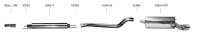 Bastuck Link pipe - Opel Astra H Caravan (+GTC)