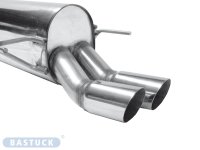 Bastuck Rear silencer with double tailpipes 2 x Ø...