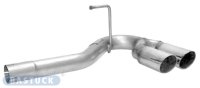 Bastuck Rear pipe set with double tailpipes 2 x Ø...