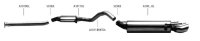 Bastuck Front silencer - Opel Calibra 2.0/V6/Turbo / Opel Vectra A