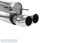 Bastuck Rear silencer with double tailpipes DTM 2 x...